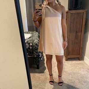 Pink Lily One Shoulder Dress